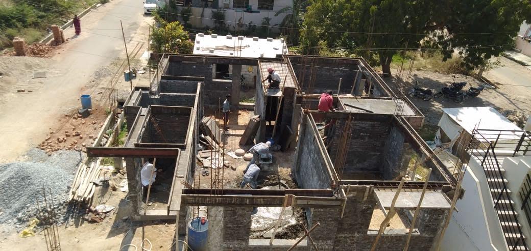 Residential House Construction – Layout Stage